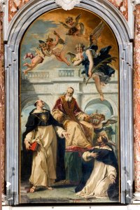 Ricci S. (1732 ca.), S. Pio V e Santi, Venezia