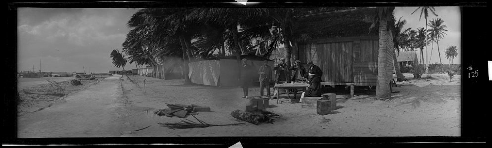 Revelers on the beach, Bimini, Bahamas LCCN2017656426