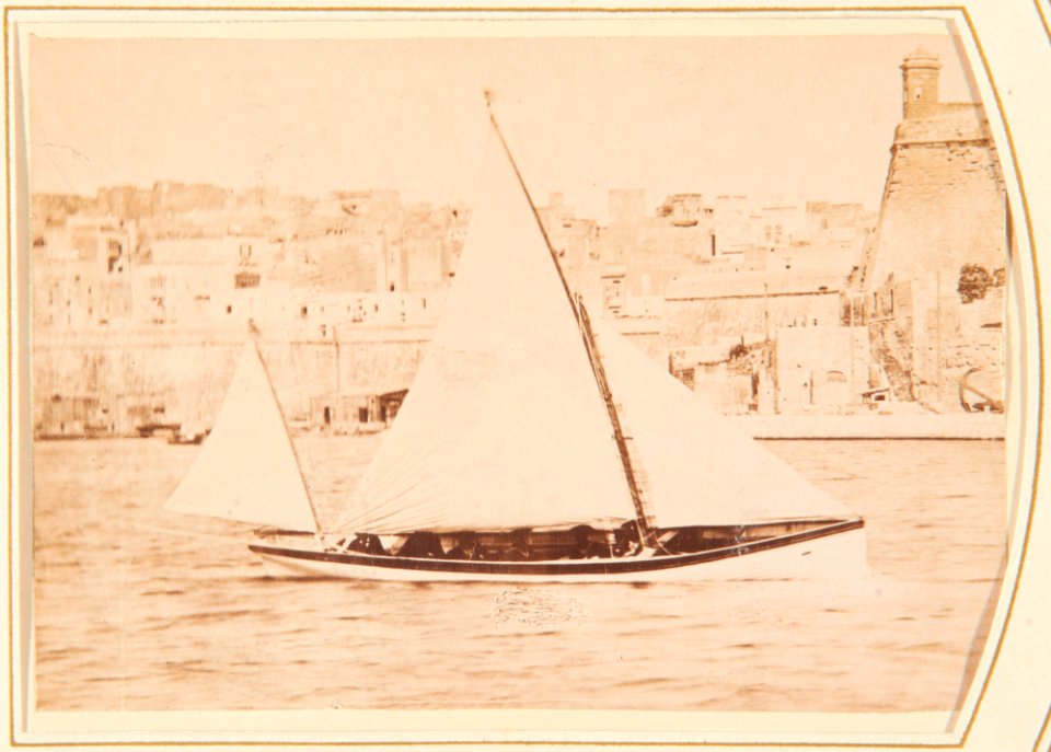 Richard Ellis, Valetta harbour, Malta 1877