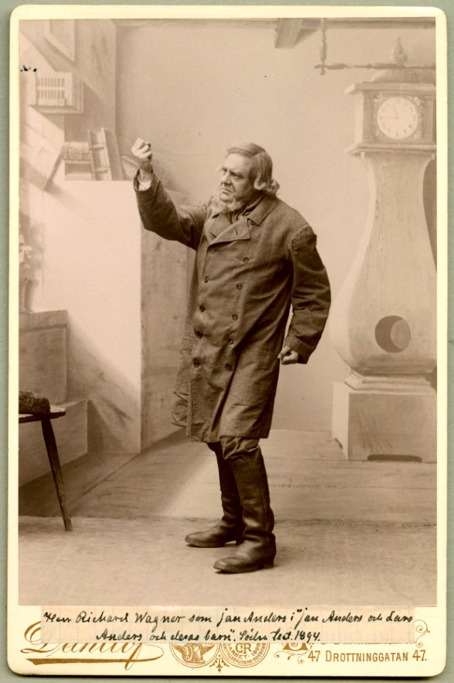Richard Julius Wagner, rollporträtt - SMV - H9 186