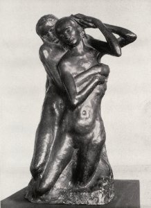Richard Langer - Liebkosung. Bronze