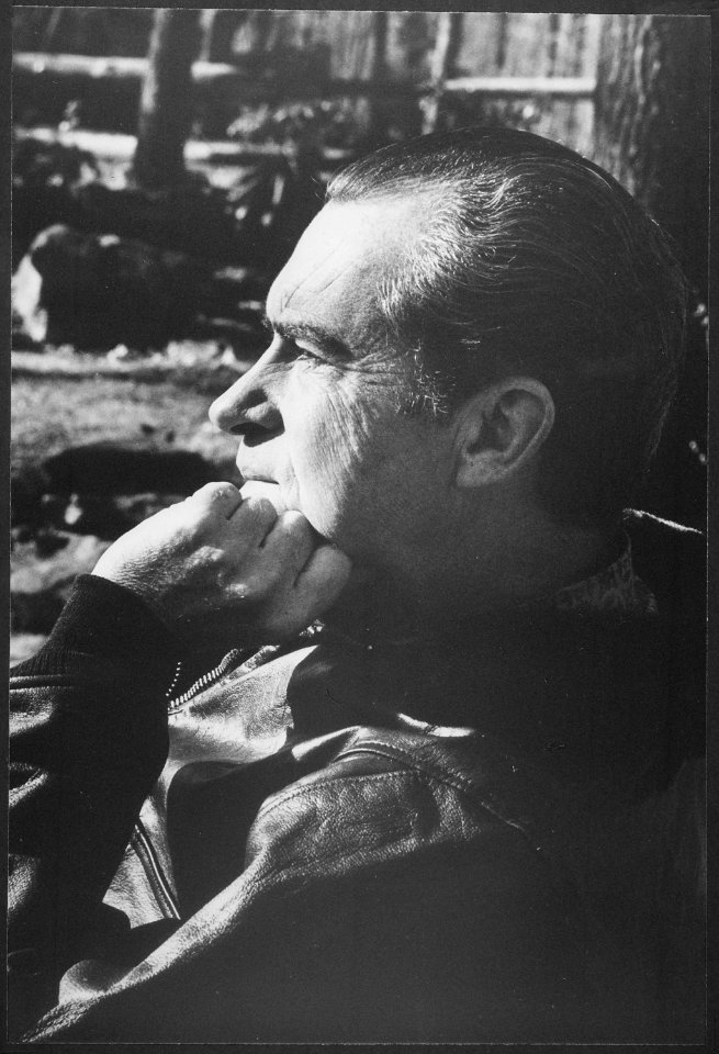 Richard M. Nixon outside at Camp David - NARA - 194747