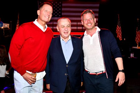 Richard Grenell, Rafael Korenzecher, and Matt Lashey, 4th of July 2019 in Berlin