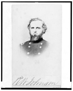 Richard W. Johnson, Union general, bust portrait, facing front LCCN2003674854