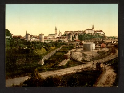 Reval, general view, 1890 - 1900 - original photo