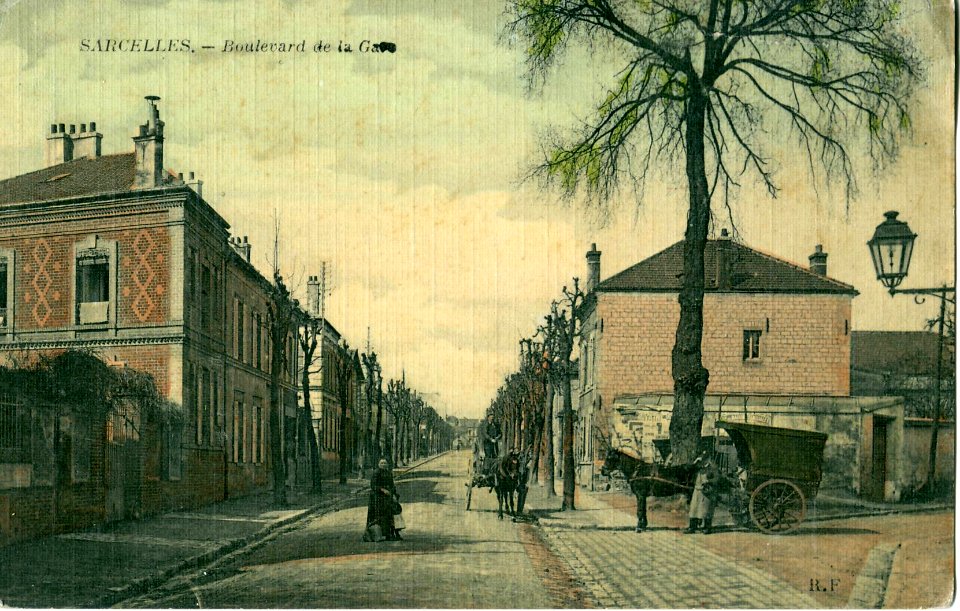 RF - SARCELLES - Boulevard de la Gare