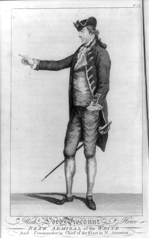 Richd. Lord Viscount Howe rear admiral of the White and commander in chief of the fleet in N. America LCCN2003675615