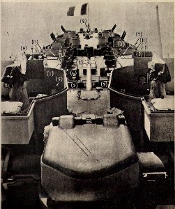 Richelieu (cuirassé de 1939) Plage arrière