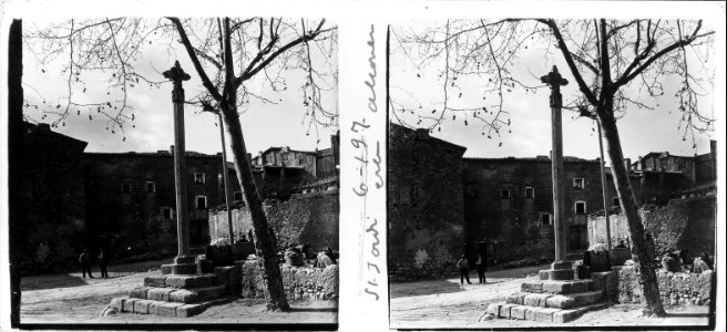 Revers de la creu de Sant Jordi