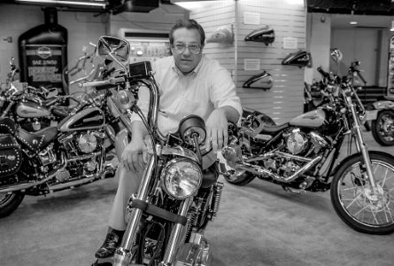 Richard Teerlink, President and CEO of Harley Davidson Motorcycles