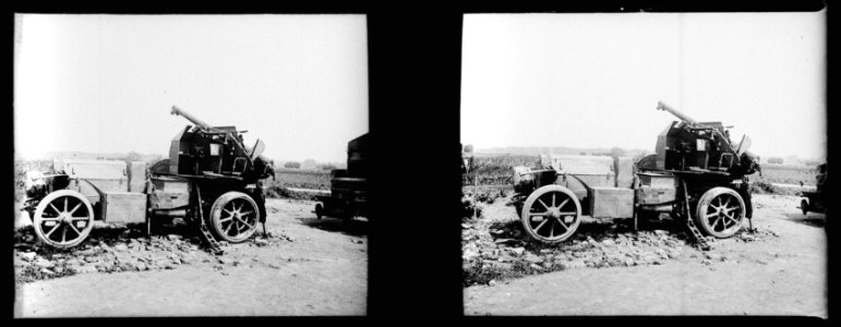 Revigny. Auto-canon. Pièce de 75 - Fonds Berthelé - 49Fi937