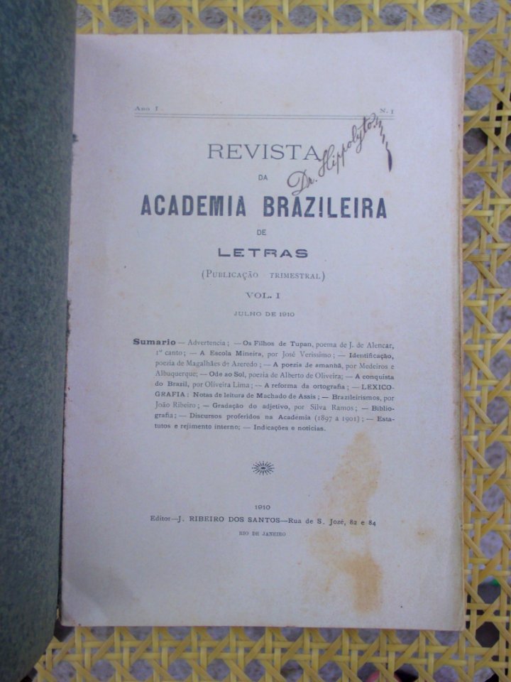 Revista da ABL numero 1