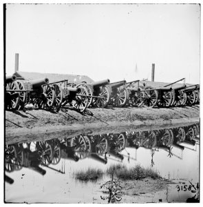 Richmond, Va. Captured siege guns at Rocketts; different view LOC cwpb.02503
