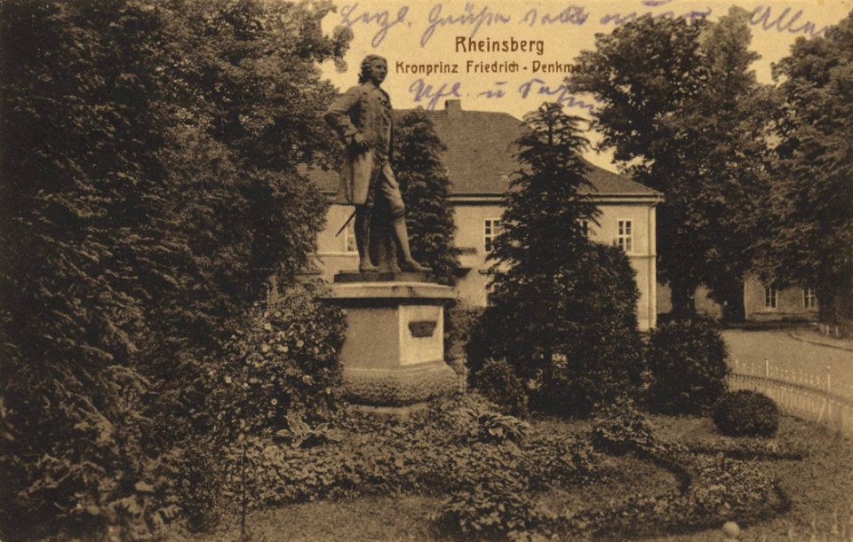 Rheinsberg (Mark), Brandenburg - Kronprinz-Friedrich-Denkmal (Zeno Ansichtskarten)