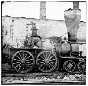 Richmond, Va. Damaged locomotives LOC cwpb.02497