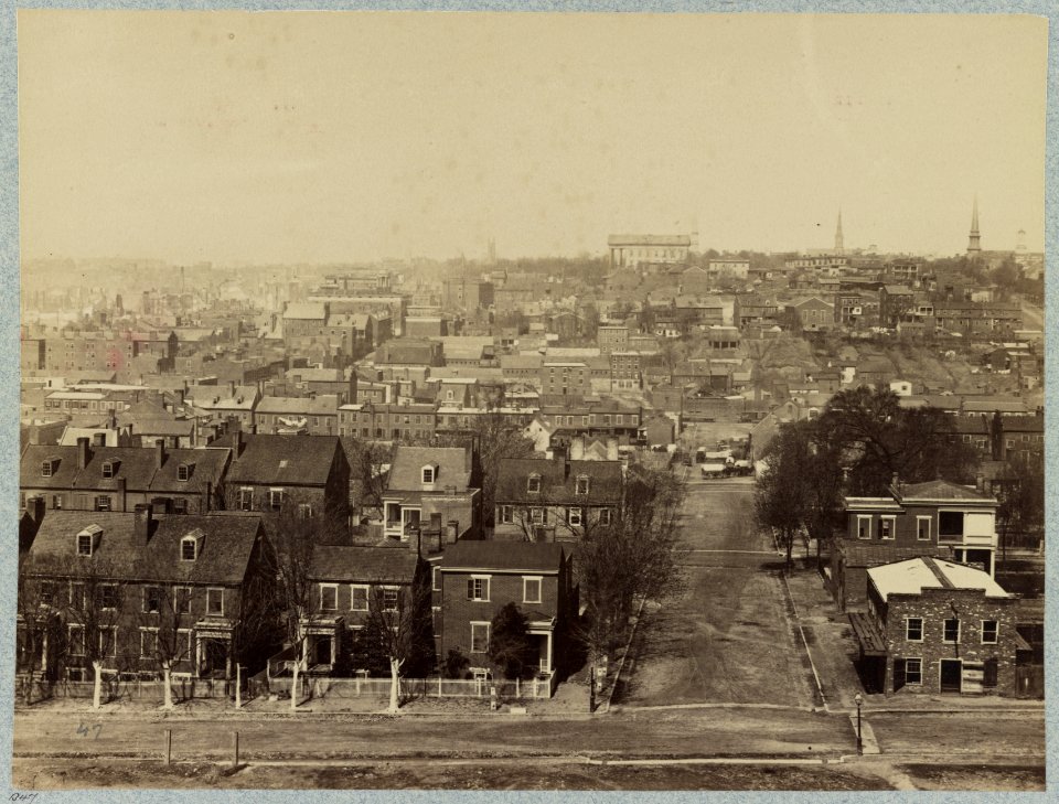 Richmond, Virginia, April, 1865, looking westward LCCN2014645778