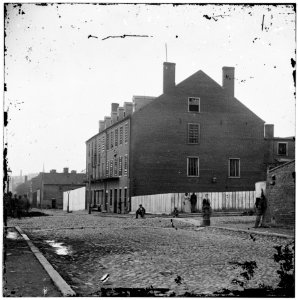 Richmond, Virginia. Castle Thunder. (Converted tobacco warehouse for political prisoners) LOC cwpb.02894