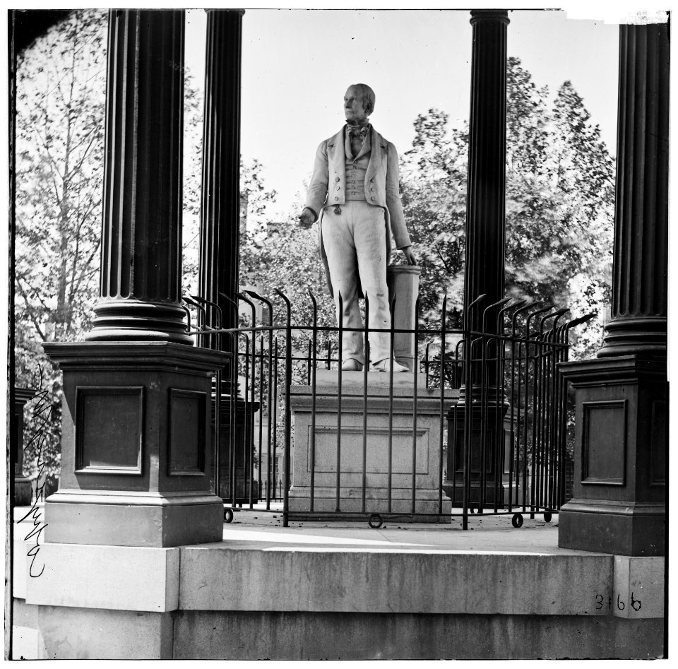 Richmond, Virginia. Henry Clay memorial on the Capitol grounds LOC cwpb.02521