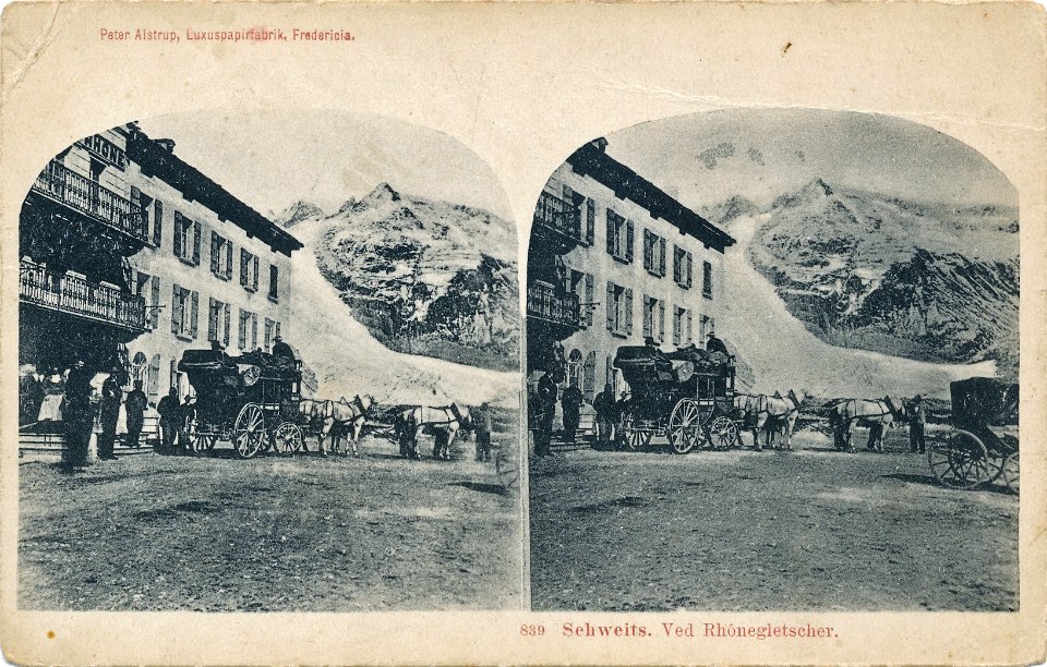Rhône Glacier 1896-1912
