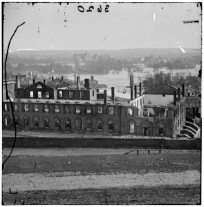 Richmond, Virginia. Panoramic view of burnt district LOC cwpb.03372