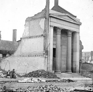 Richmond, Va. Ruins of the Exchange Bank