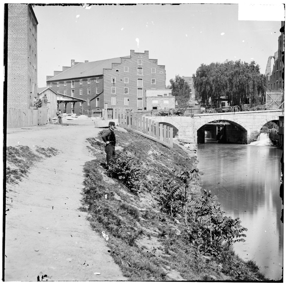 Richmond, Virginia. View of the canal LOC cwpb.02684