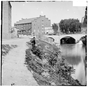 Richmond, Virginia. View of the canal LOC cwpb.02684