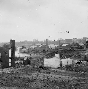 Richmond, Virginia. View of Tredegar Iron Works