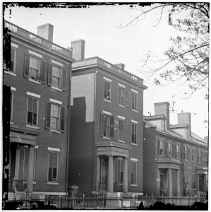 Richmond, Virginia. Residence of Gen. Robert E. Lee. (707 East Franklin Street) LOC cwpb.02917