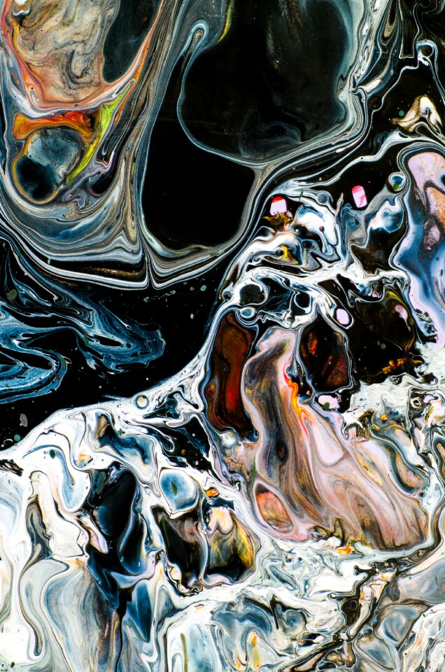 Black abstract art background