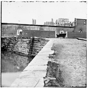 Richmond, Virginia. Ruins of tobacco warehouse LOC cwpb.02699 photo