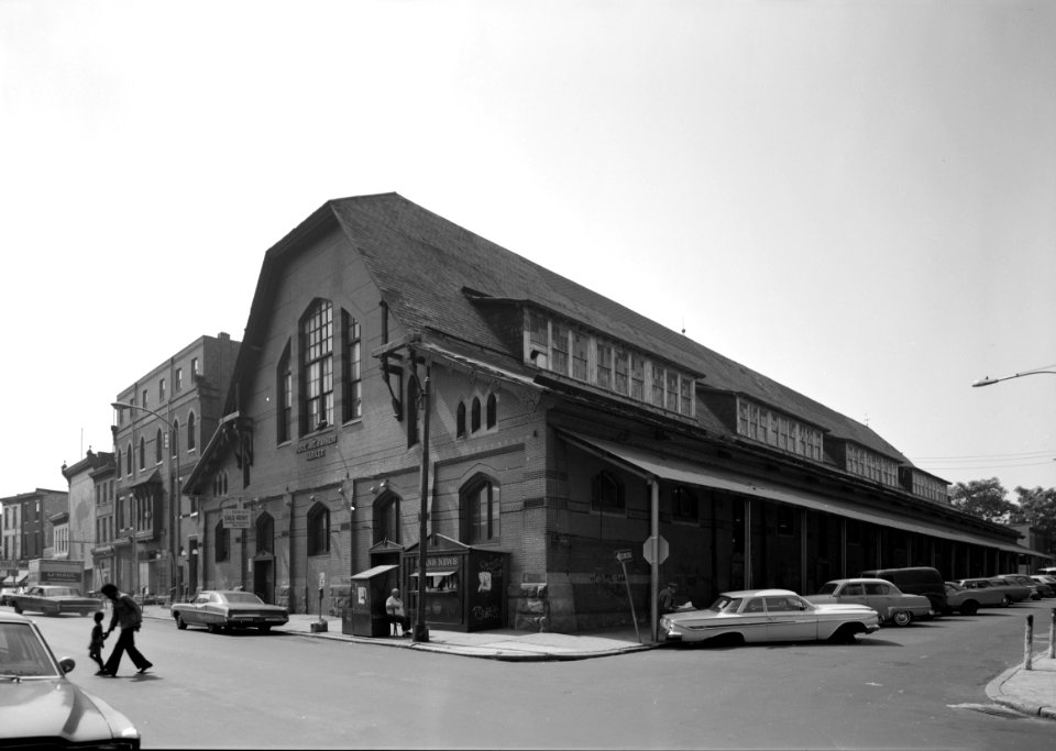 Ridge Avenue Farmers' Market Philadelphia 1973