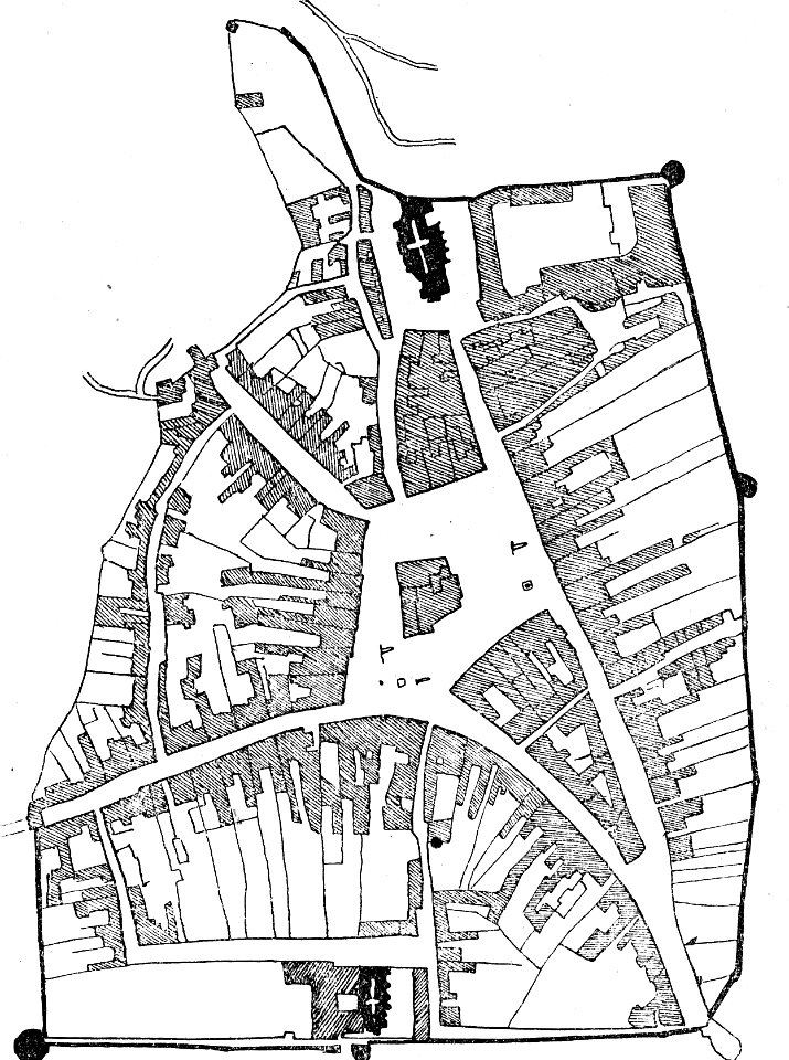 Richard Carl Wagner Plan Eggenburg 1924 dgE