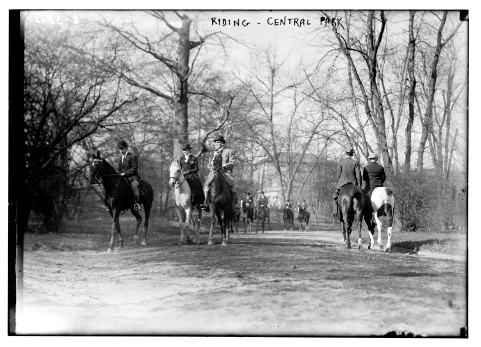 Riding, Central Park LCCN2014688892