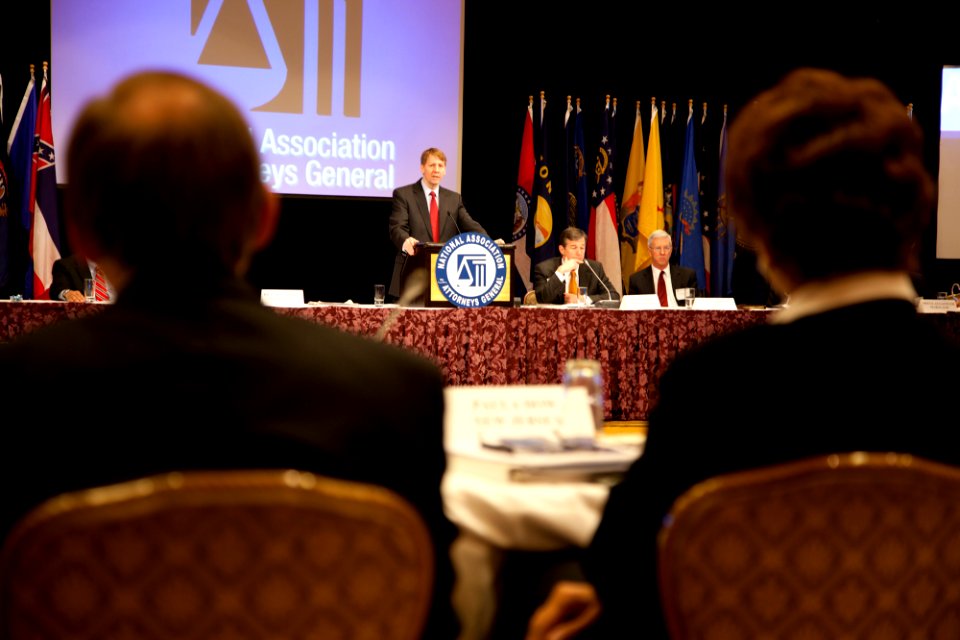Richard Cordray speaks with State Attorneys General from across the country (5512581110)
