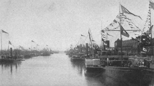 Rheinhafen Karlsruhe 1902