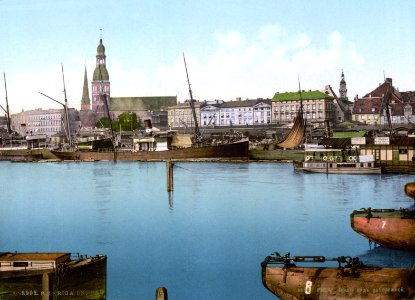 Riga Quay 1890-1900