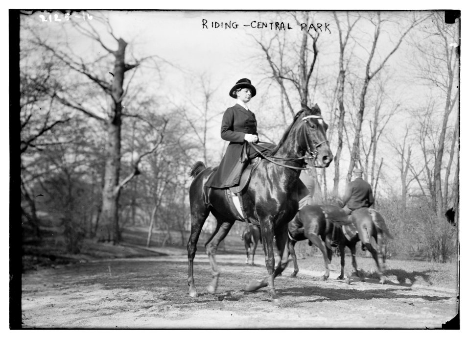 Riding, Central Park LCCN2014688889