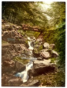 Riefenbachsfall, Harzburg, Hartz, Germany-LCCN2002713808