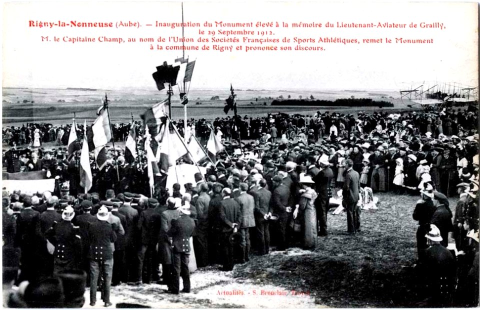 Rigny la Nonneuse sept 1912