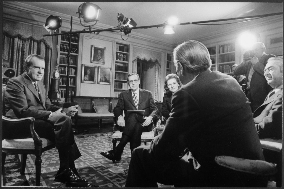 Richard M. Nixon's appearance on, A Conversation With the President - NARA - 194705