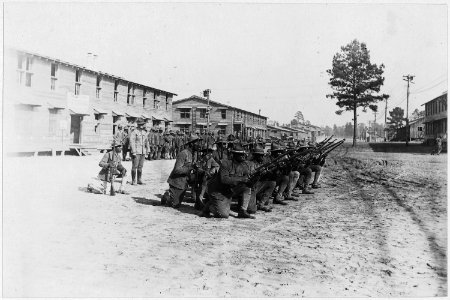 Rifle practice, Camp Jackson, South Carolina. - NARA - 533602