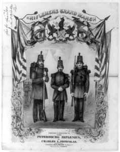 Riflemens Grand March...Petersburg (Va.) Riflemen LCCN2001701527