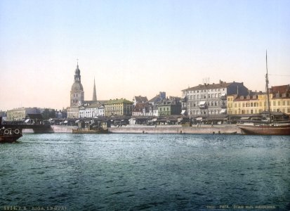 Riga Panorama 1890-1900 photo