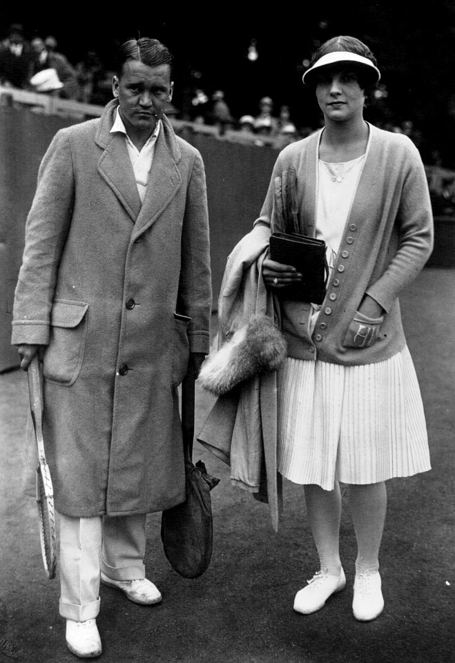 Vincent Richards, Helen Wills, 1926