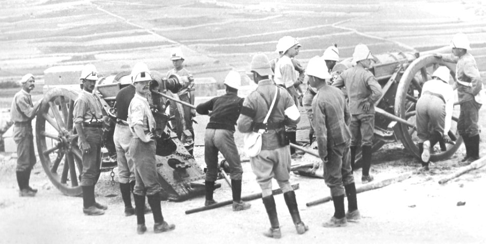 Richard Ellis, British Army at Targa Gap (1)
