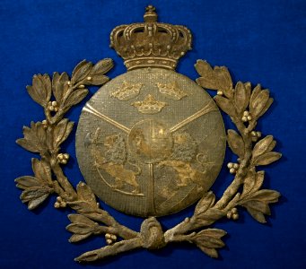 Riksvapen Sverige-Norge från 1818-1844 - Livrustkammaren - 56738