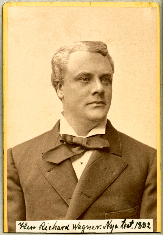 Richard Julius Wagner, porträtt - SMV - H8 216