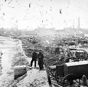 Richmond, Va. Park of captured guns at Rocketts