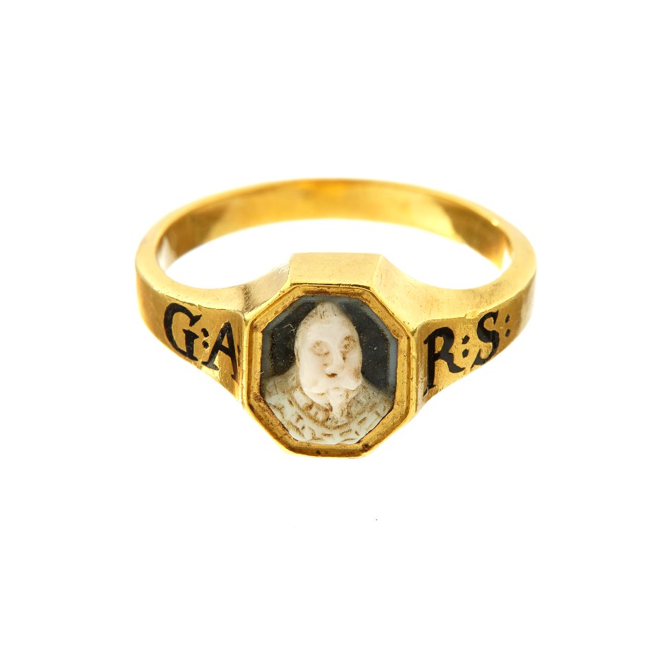 Ring med Gustav II Adolf, från 1630 cirka - Livrustkammaren - 97907